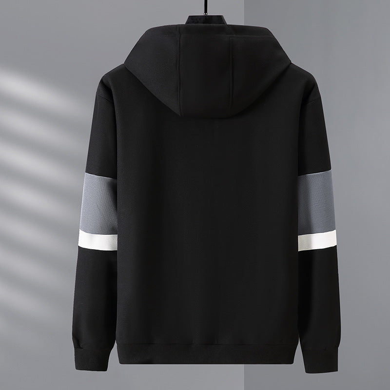 Plus Size 350kg Coat Sweater Suit Casual Hooded Fat Guy Zipper Style