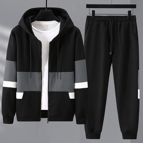 Plus Size 350kg Coat Sweater Suit Casual Hooded Fat Guy Zipper Style